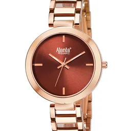 Ajanta Quartz Women Stainless Steel Analogue Watch AWC043MSL BRR R-56