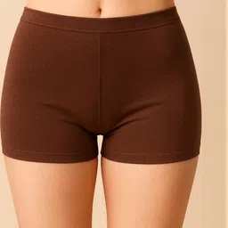 UllasPemium Women Pack of 2 Cotton Blend Boy Shorts Briefs-picture-30
