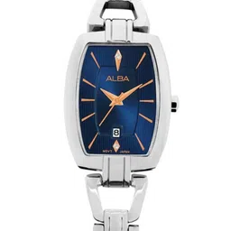 Alba Women Stainless Steel Bracelet Style Straps Analogue Motion Powered Watch AH7AU7X1-image-85