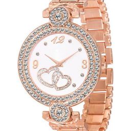 Gopal Shopcart Unisex Embellished Stainless Steel Textured Straps Analogue Watch GR_101-image-71