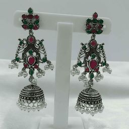 MERA HAAT Contemporary Jhumkas Earrings-image-96