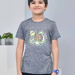 YOUMAA Boys Bio Finish Graphic Printed Round Neck Cotton T-shirt-picture-29