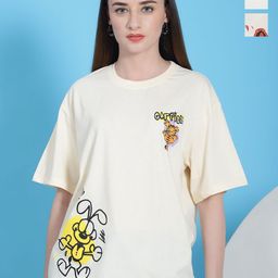 Dreambe Women Typography 2 Wonder Woman Printed Applique T-shirt-image-86