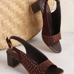 Killer Women Open Toe Block Sandals-23