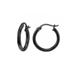 shobhram Silver-Plated Contemporary Hoop Earrings-31