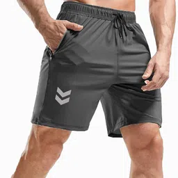 3Colors Men Low-Rise Running Sports Shorts-picture-32