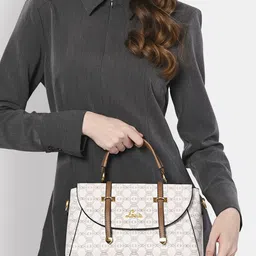 Lavie Women Printed Structured Satchel-69