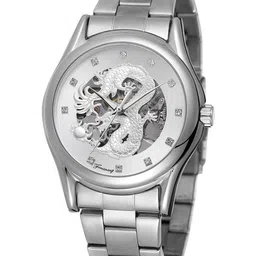 FORSINING Men Dial & Stainless Steel Straps Bracelet Style Analogue Watch FSG8151M4S1-picture-26