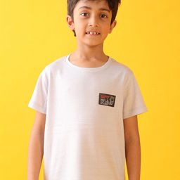 Anthrilo Boys Printed Pockets T-shirt-32