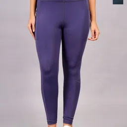NEVER LOSE Pack Of 2 High-Rise Ankle-Length Tights-picture-48