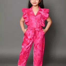 FT fashion Girls Printed Basic Jumpsuit-image-72