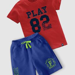 CODEZ Boys T-shirt with Shorts-3
