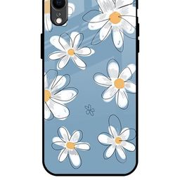 QRIOH Floral Printed iPhone XR Back Case Mobile Accessories-image-32