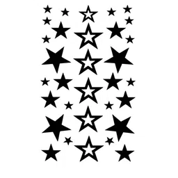 VOORKOMS Stars Body Tattoo-picture-21
