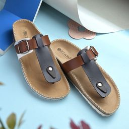 BIZZARO Women Open Toe Flats With Buckles-image-81