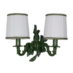 Fos Lighting Green Aluminium Frustum Shaped Wall Lamp-image-83