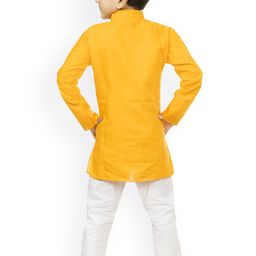 NFC CREATION Boys Embroidered Regular Thread Work Kurta with Pyjamas image 5