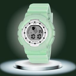 ON TIME OCTUS Unisex Kids Dial & Straps Analogue Watch DIGITAL-023 GREEN-43