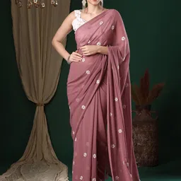 KALINI Floral Embroidered Saree-picture-54