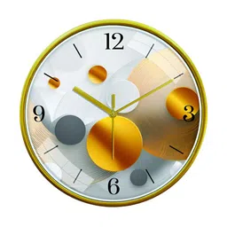 Aura Multicoloured Printed Contemporary Wall Clock-10