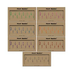 Comet Busters Set Of 7 Traditional Designer Bindis image 2