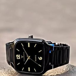 SWADESI STUFF Men Dial & Bracelet Style Straps Analogue Watch SDS 158 BLACK 2025-18