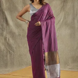 SALWAR STUDIO Pure Cotton Saree-picture-49