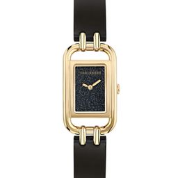 Ted Baker Women Brass Dial & Leather Bracelet Style Straps Analogue Watch BKPTTF402-image-41