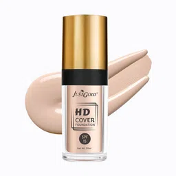 JUSTGOLD HD Cover Foundation With SPF 15 - 30 ml- Butterscotch 02-29