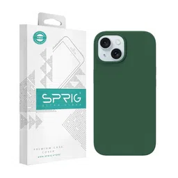 SPRIG Solid Printed iPhone 15 Bumper Case Mobile Accessories-63