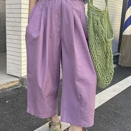 LULU & SKY Girls High-Rise Pleated Trousers-picture-49
