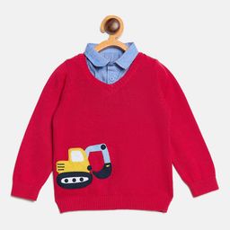 JWAAQ Kids Printed Pullover Sweater-image-6