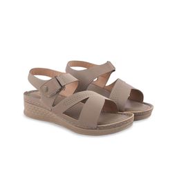 Shoetopia Girls Wedge Sandals with Buckles-20
