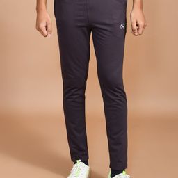 SKYKNIT Men Slim-Fit Cotton Track Pants-image-101