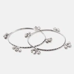 ATIBELLE Set Of 17 Silver-Plated Bangles image 2