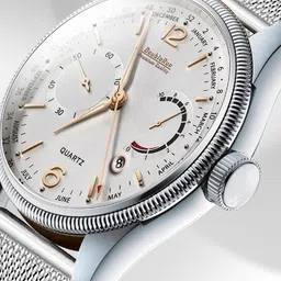 DOUBLERUN Men Dial & Bracelet Style Straps Analogue Multi Function Watch H05N8005 image 5