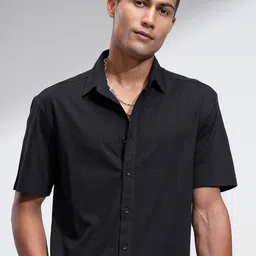 Locomotive Premium Men Knit Textured Shirt-image-92