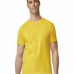 Gildan Men Solid Round Neck Cotton T-shirt-image-17