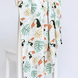 cocoon care Printed Bamboo Muslin Swaddle-picture-45