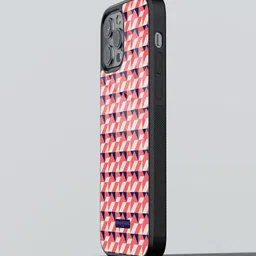 macmerise Geometric Printed iPhone 12 Pro Max Back Case Mobile Accessories-picture-5