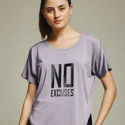 MKH Women Dri-FIT Typography Printed Round Neck Relaxed Fit T-shirt-picture-52