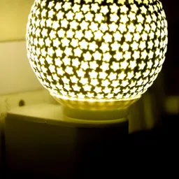 Gojeeva White Camphor Diffuser Glass With Switch image 4