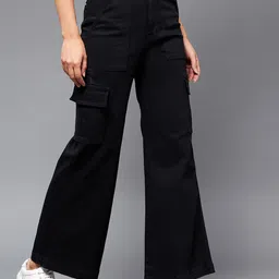 Miss Chase Women Clean Look High-Rise Stretchable Wide Leg  Jeans-picture-31
