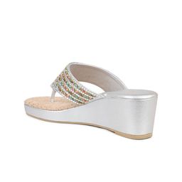 Inc 5 Embellished Open Toe Wedges image 3