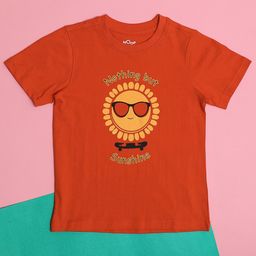 Hoop Boys Printed Cotton T-shirt-image-62
