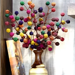MITHILA Handicrafts Multicoloured Core With Pot image 2