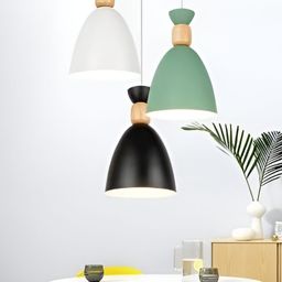 KINIS Black & Gold-Toned Aluminium Quirky Pendant Ceiling Lamp-image-32
