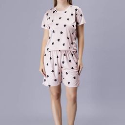 Xivir Women Printed Night suit-image-80