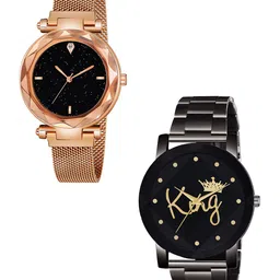 Gopal Shopcart Unisex Dial & Bracelet Style Straps Analogue Watch GR_379_RoseGold_4_Prizam_King-image-79