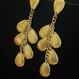 ANAMIKA Floral Drop Earrings-picture-5